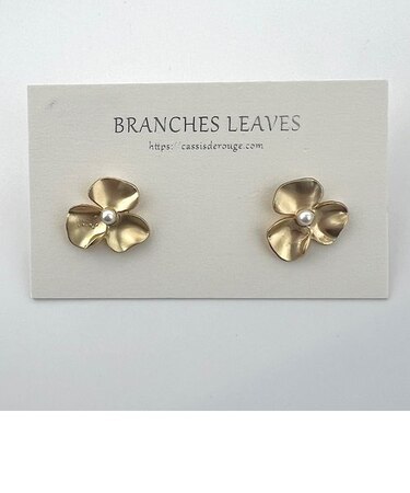 BRANCHES LEAVES ピアス