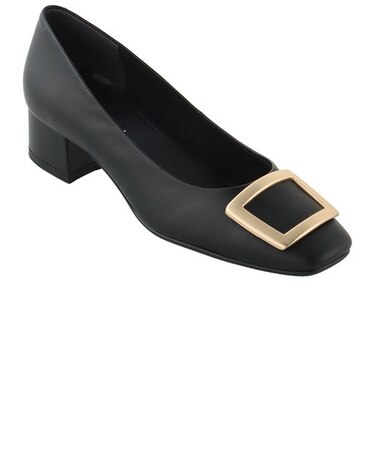 REGAL　バックル付きスクエアパンプス 商品コード：F89QBJ