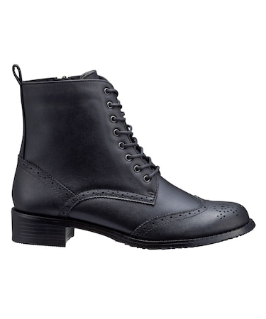 R. 【新作】レースアップブーツ【ヒール35mm】　商品コード：S16CAH