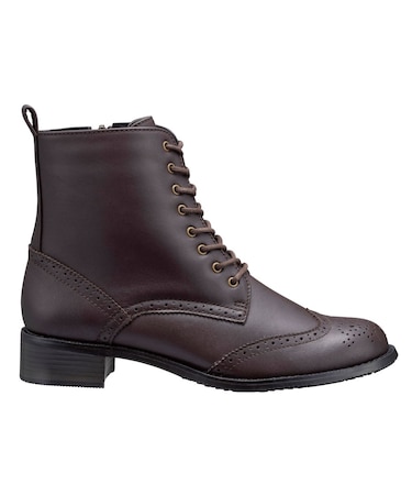 R. 【新作】レースアップブーツ【ヒール35mm】　商品コード：S16CAH