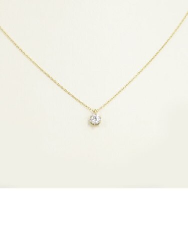 SUS316L キュービックネックレス(YGカラー)