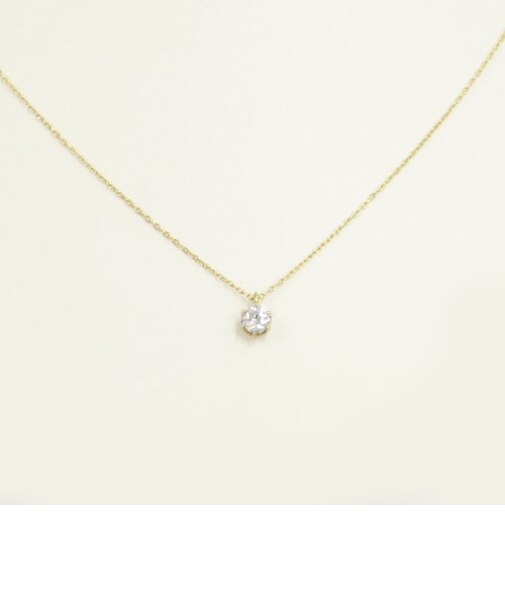 SUS316L キュービックネックレス(YGカラー)