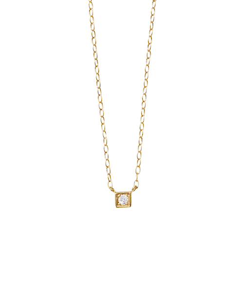 SUS316L ダイヤモンド ネックレス