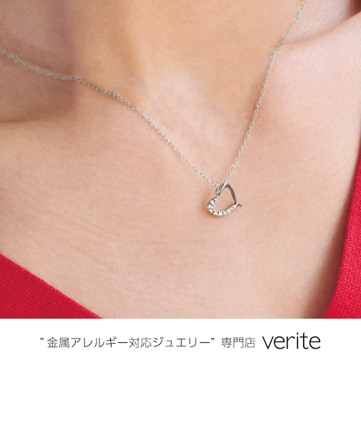 SUS316L ダイヤモンド ネックレス