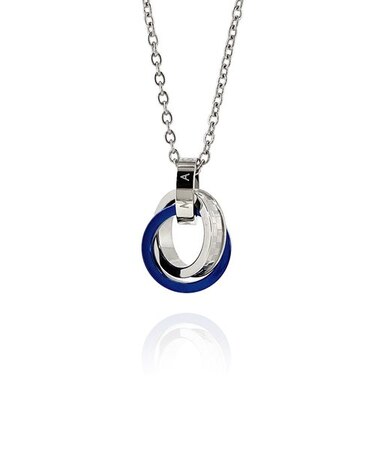 ダブルリングネックレス