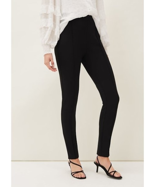 Sabrina Zip Hem Ponte Trousers