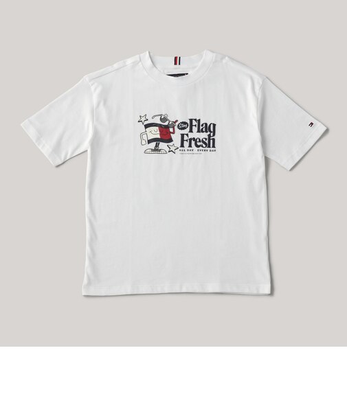 BOYS フラッグファンショートスリーブTシャツ