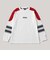 BOYS モノタイプストライプロングスリーブTシャツ