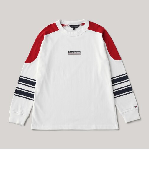 BOYS モノタイプストライプロングスリーブTシャツ