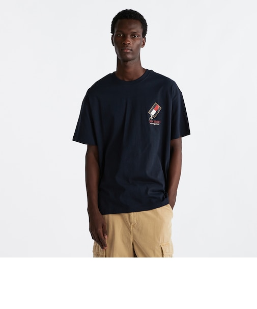 リラックスノベルティーTシャツ