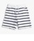 BOYS スラブブルトンストライプショートパンツ
