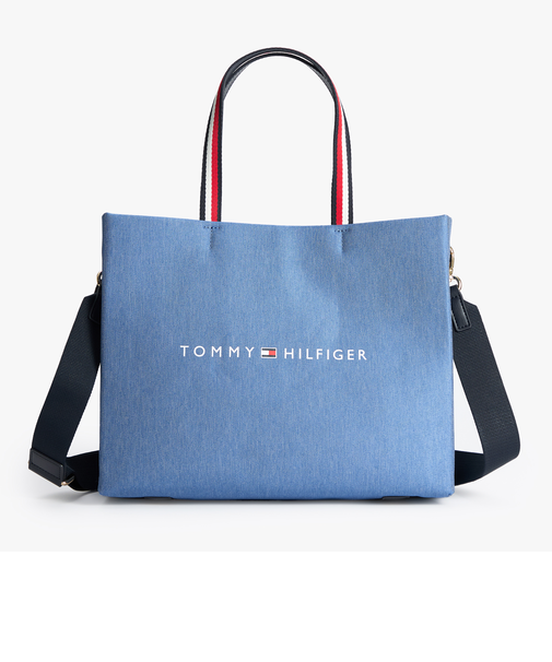 デニムショッパートートバッグ