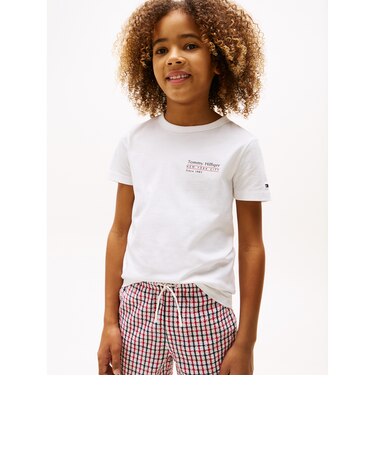 BOYS フラッグファンショートスリーブTシャツ