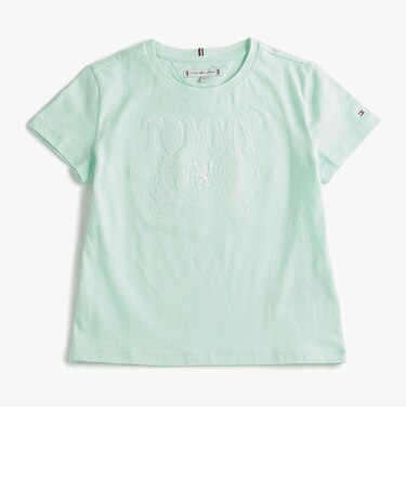 GIRLS エンブロイダリークレストTシャツ