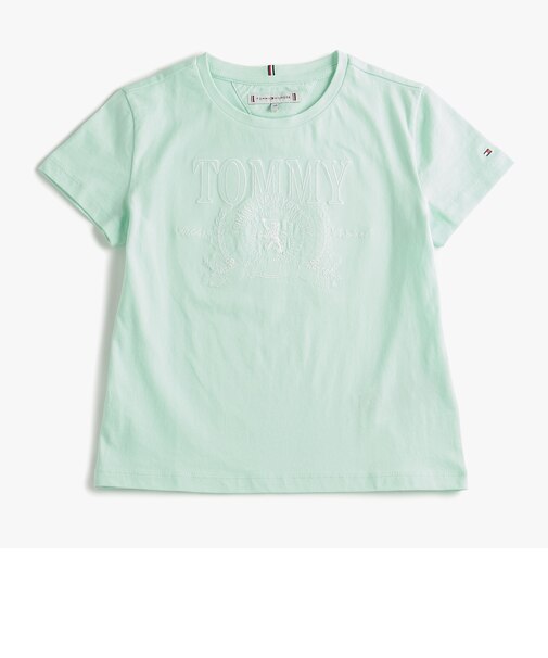 GIRLS エンブロイダリークレストTシャツ