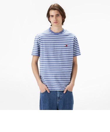 レギュラーブルトンストライプTシャツ