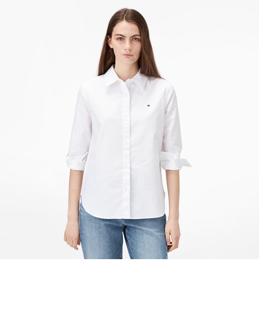 オックスフォードリラックスフィットロングスリーブシャツ