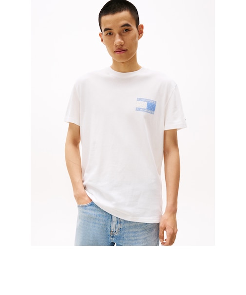 レギュラーペイズリーフラッグTシャツ