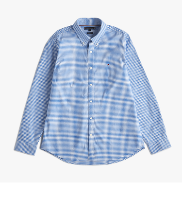 オックスフォードギンガムロングスリーブシャツ