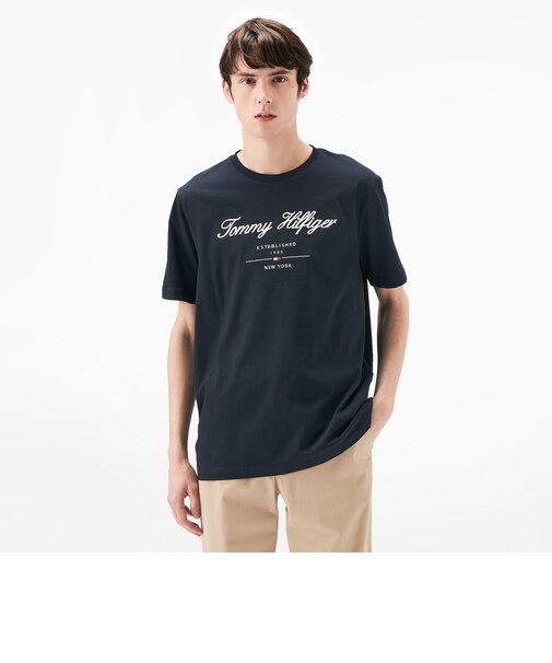 スクリプトロゴTシャツ