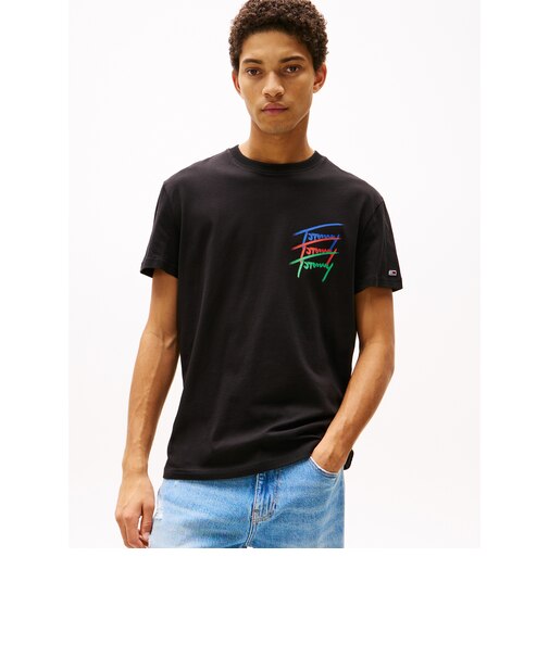 レギュラーツイステッドシグネチャーTシャツ