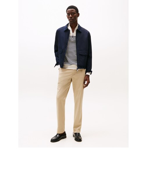 デントンプリントストラクチャーチノパンツ