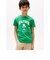 BOYS ヒルフィガーパームプリントTシャツショートスリーブ