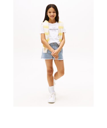 GIRLS ハーパーストライプショートパンツ