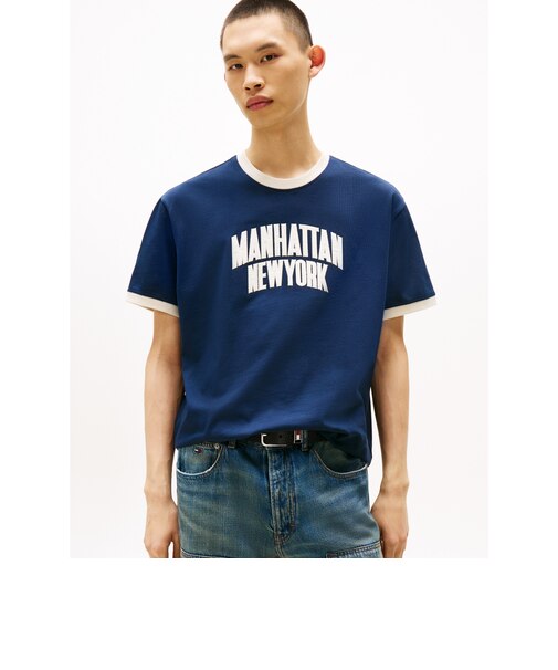 リラックスリンガーバーシティTシャツ