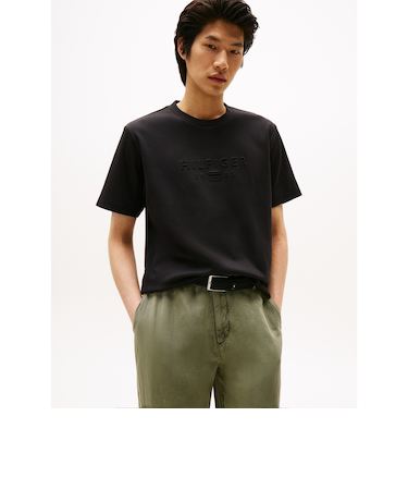 ピケインターロックエンボスTシャツ