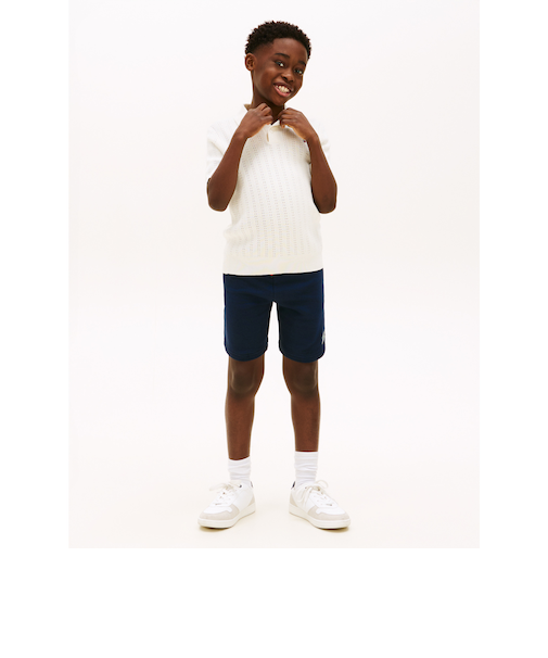 BOYS ヒルフィガーバーシティワイドスウェットショートパンツ