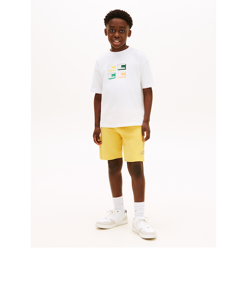 BOYS ヒルフィガーバーシティワイドスウェットショートパンツ