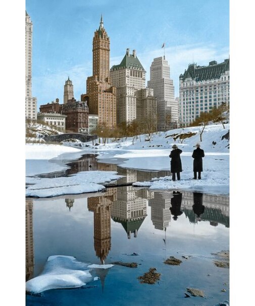 1933 PLAZA BUILDINGS NYC ARTSHOT