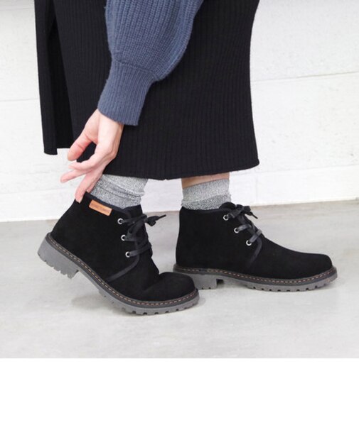 【MINNETONKA/ミネトンカ】 トラックソー　ショートブーツ 23M11