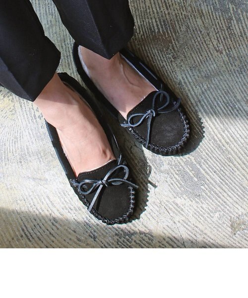 MINNETONKA/ミネトンカ】 CALLY キャリー ファーモカシン｜ミネトンカ