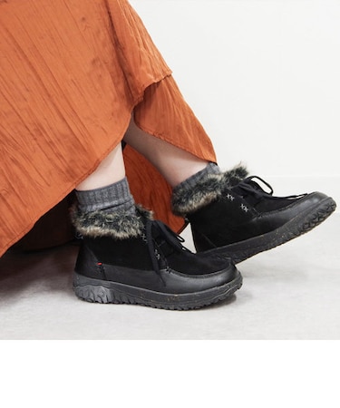 【MINNETONKA/ミネトンカ】 TINLEY ティンリー ボアショートブーツ 