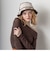 【MINNETONKA】ミネトンカ SUEDE BOA REVERSIBLE BUCKET HAT スエード× ボアリバーシブルバケットハット 57-59cm