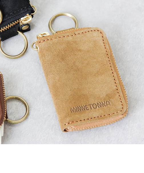 【MINNETONKA ミネトンカ】 スエードスマートキーケース