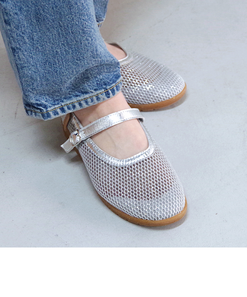 【MINNETONKA ミネトンカ】 メッシュフラットシューズ 25M01