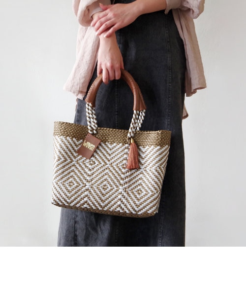 WOVEN ウーヴン　メキシコ製 バスケットバッグ メルカドバッグ かごバッグ ウーヴン(WOVEN) / メキシコ製 バスケットバッグ メルカドバッグ