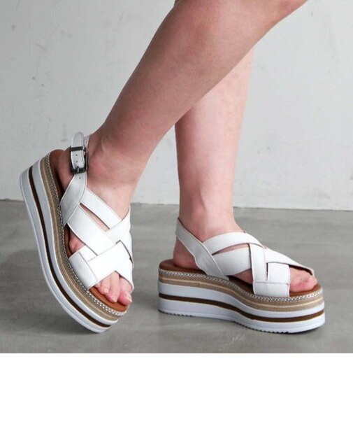【BUENO SHOES ブエノシューズ】 クロスベルトサンダル【S5700】