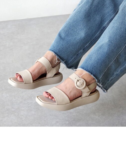 【BUENO SHOES ブエノシューズ】 ベルトサンダル 【Y1002】