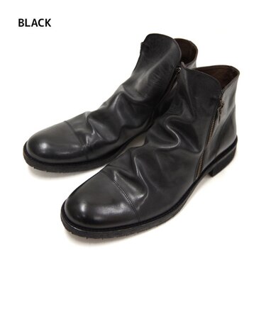 【VARISISTA ヴァリジスタ 】ダブルジップドレープブーツ ビブラムソール(Z508LX) 