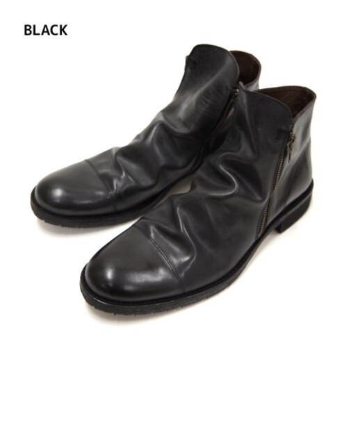 【VARISISTA ヴァリジスタ 】ダブルジップドレープブーツ ビブラムソール(Z508LX) 