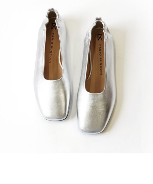 【FABIO RUSCONI ファビオルスコーニ】スクエアトゥカッターシューズ 【EMMA】