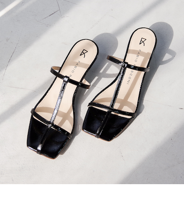 【FABIO RUSCONI ファビオ ルスコーニ】 クロスストラップサンダル 2518