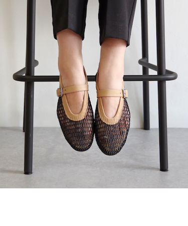 【BUENO ブエノ】  メッシュシューズ　D0901