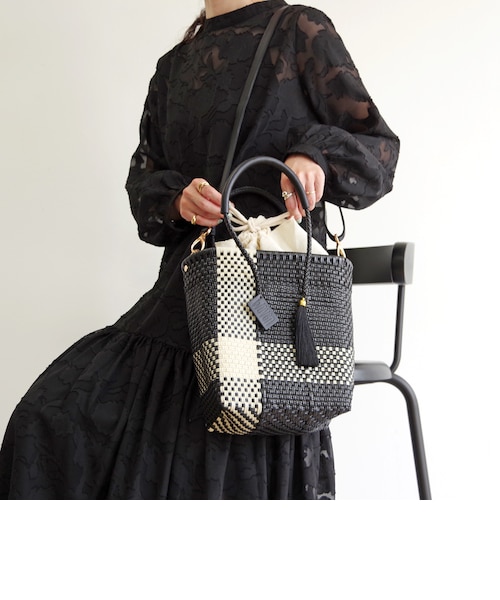 WOVEN ウーヴン】プティショルダートート 2WAY ミニバッグ ショルダー