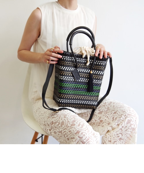WOVEN ウーヴン】プティショルダートート 2WAY ミニバッグ ショルダー