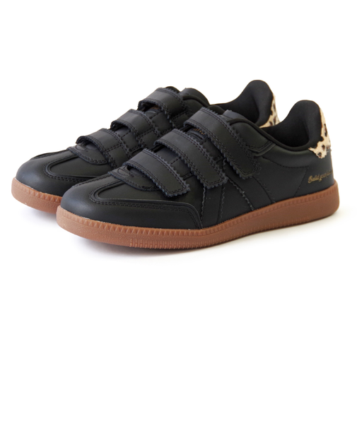 【ASFVLT アスファルト】 【ELITE CLASSIC VELCRO】 BLACK LEOPARD 【ELV03】 スニーカー